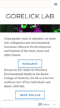 Mobile Screenshot of gorelicklab.org